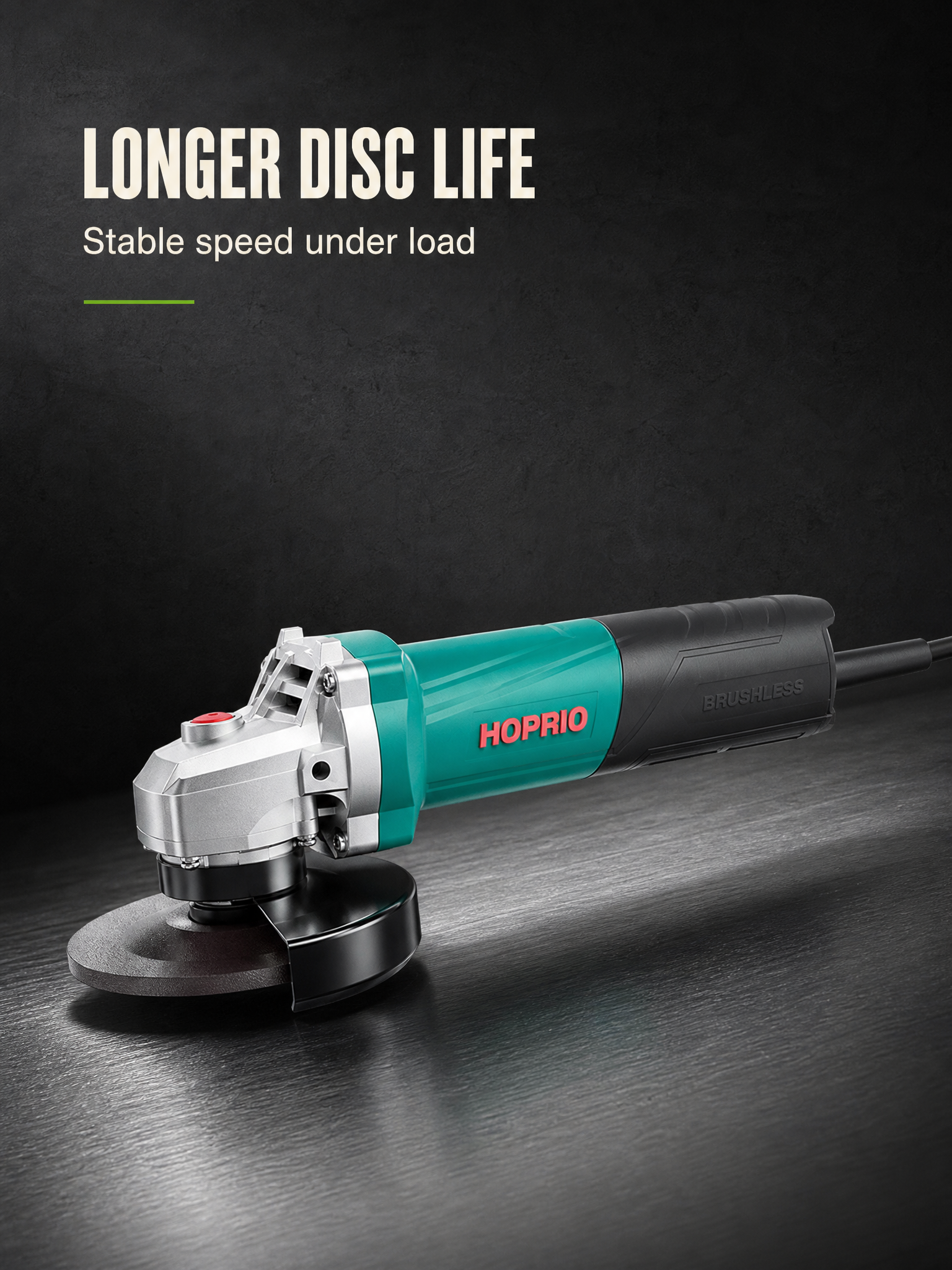 HOPRIO LONGER DISC LIFE HOPRIO УВЕЛИЧЕННЫЙ СРОК СЛУЖБЫ ДИСКА