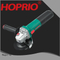Аккумуляторная угловая шлифовальная машина Hoprio, быстрая установка, высокая производительность