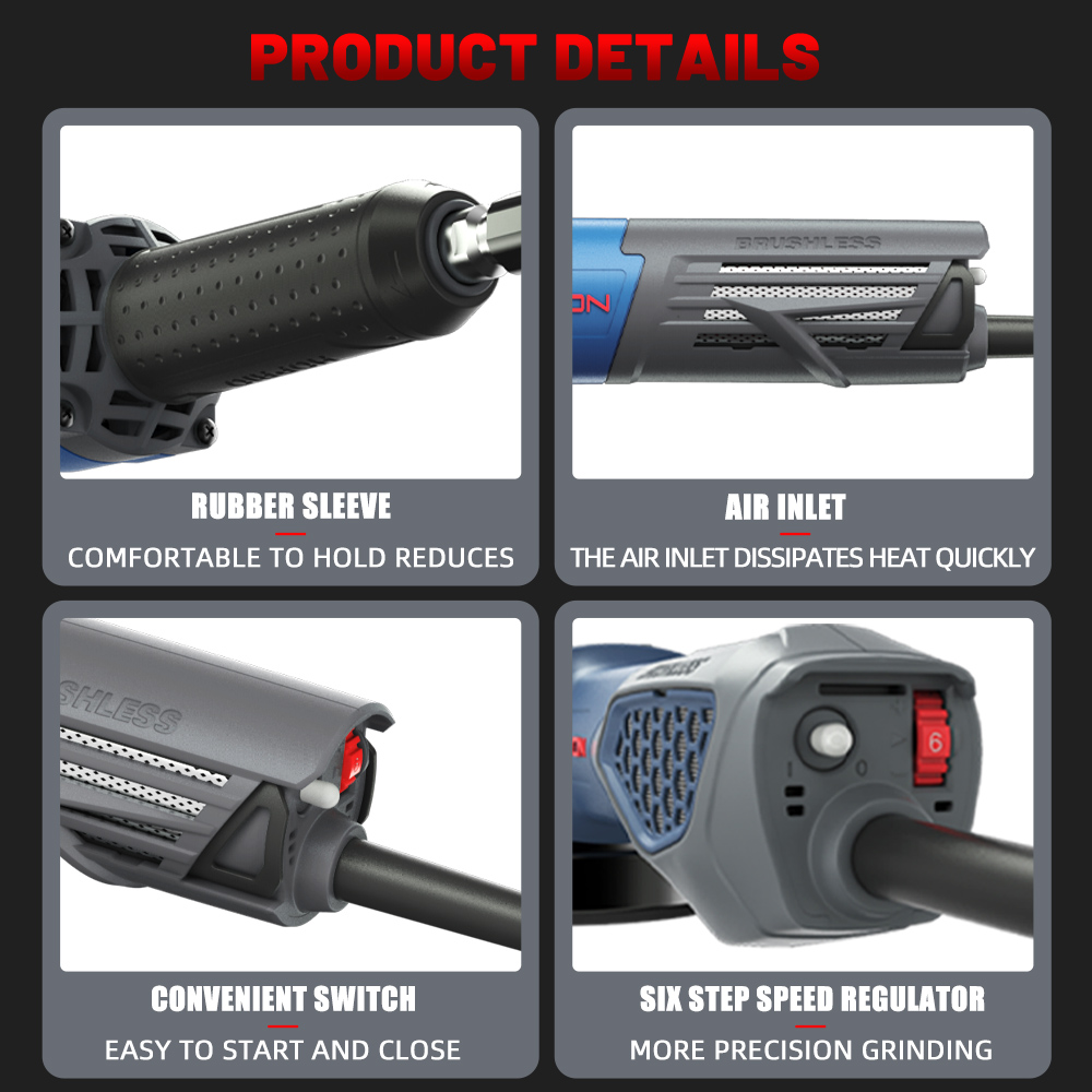 Прямошлифовальная машина RAIYON PDG050-05126